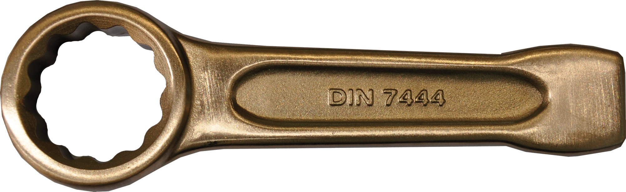 Не искрящийся инструмент,  Ключ накидной, ударный - 120 мм