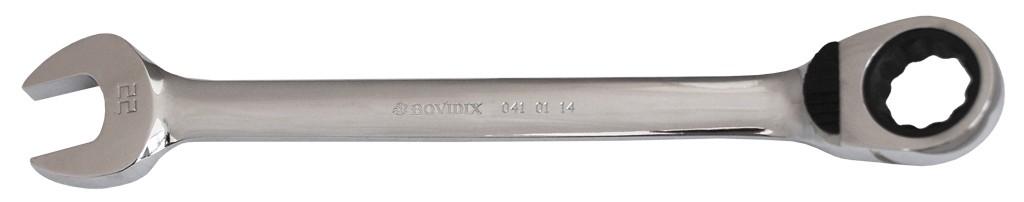 Ключ рожково-накидной 22mm с трещоткой